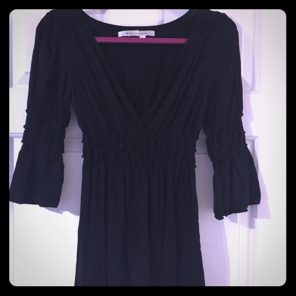 Max Studio black tunic